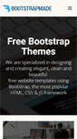 Mobile Screenshot of bootstrapmade.com